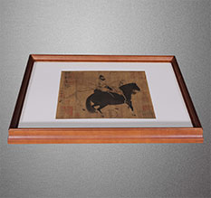 昌都书画装裱配框服务案例